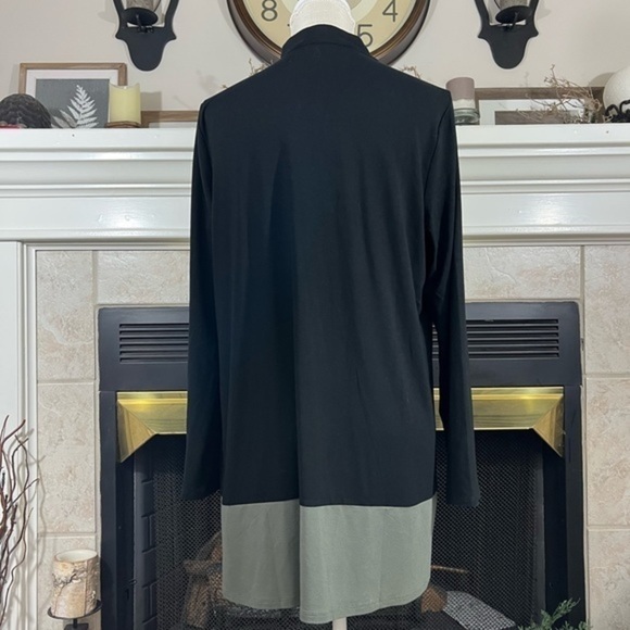 J. Jill Color Block Open Flowy Cardigan - Picture 7 of 12